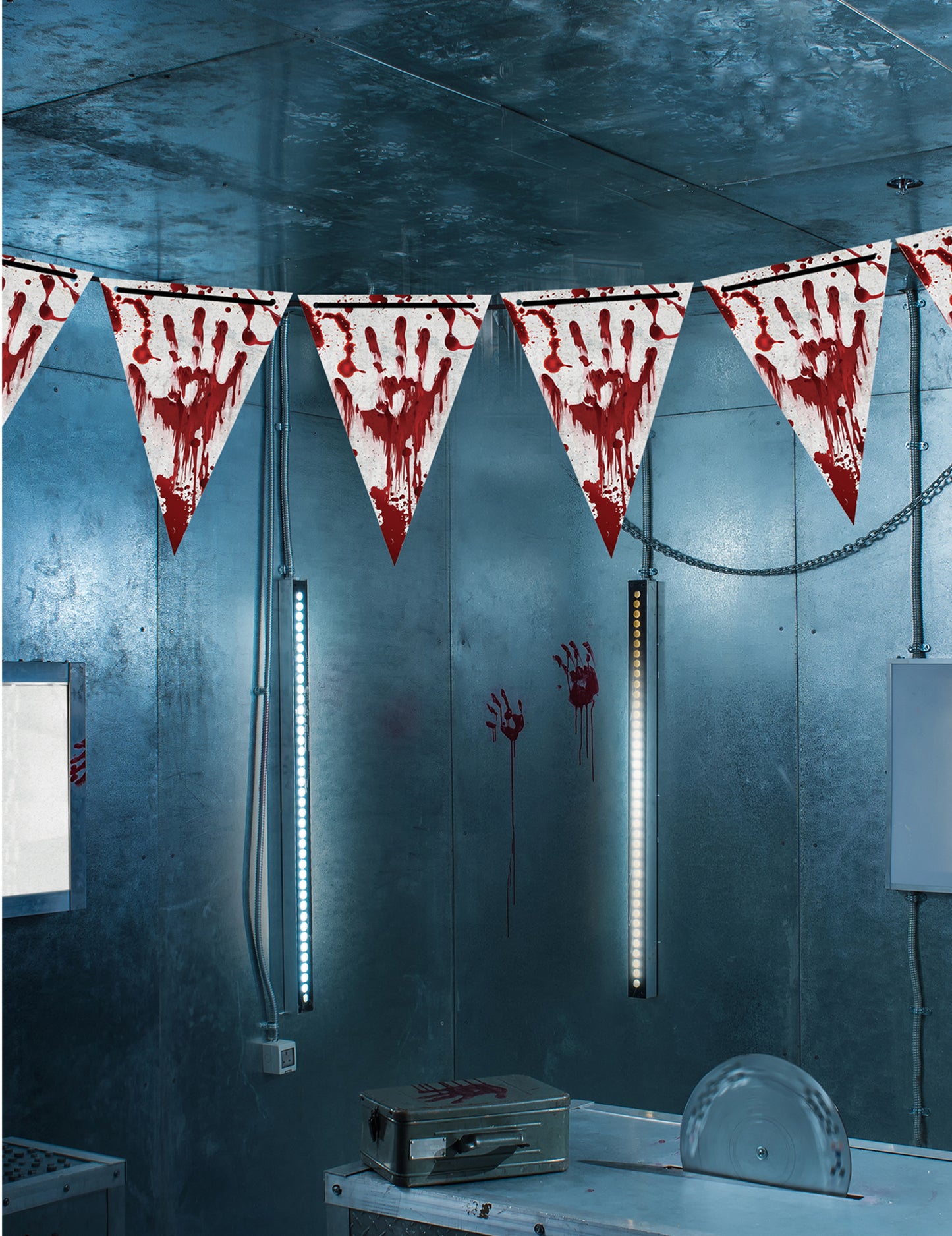 Garland de hârtie de Halloween din sânge 3 m Halloween