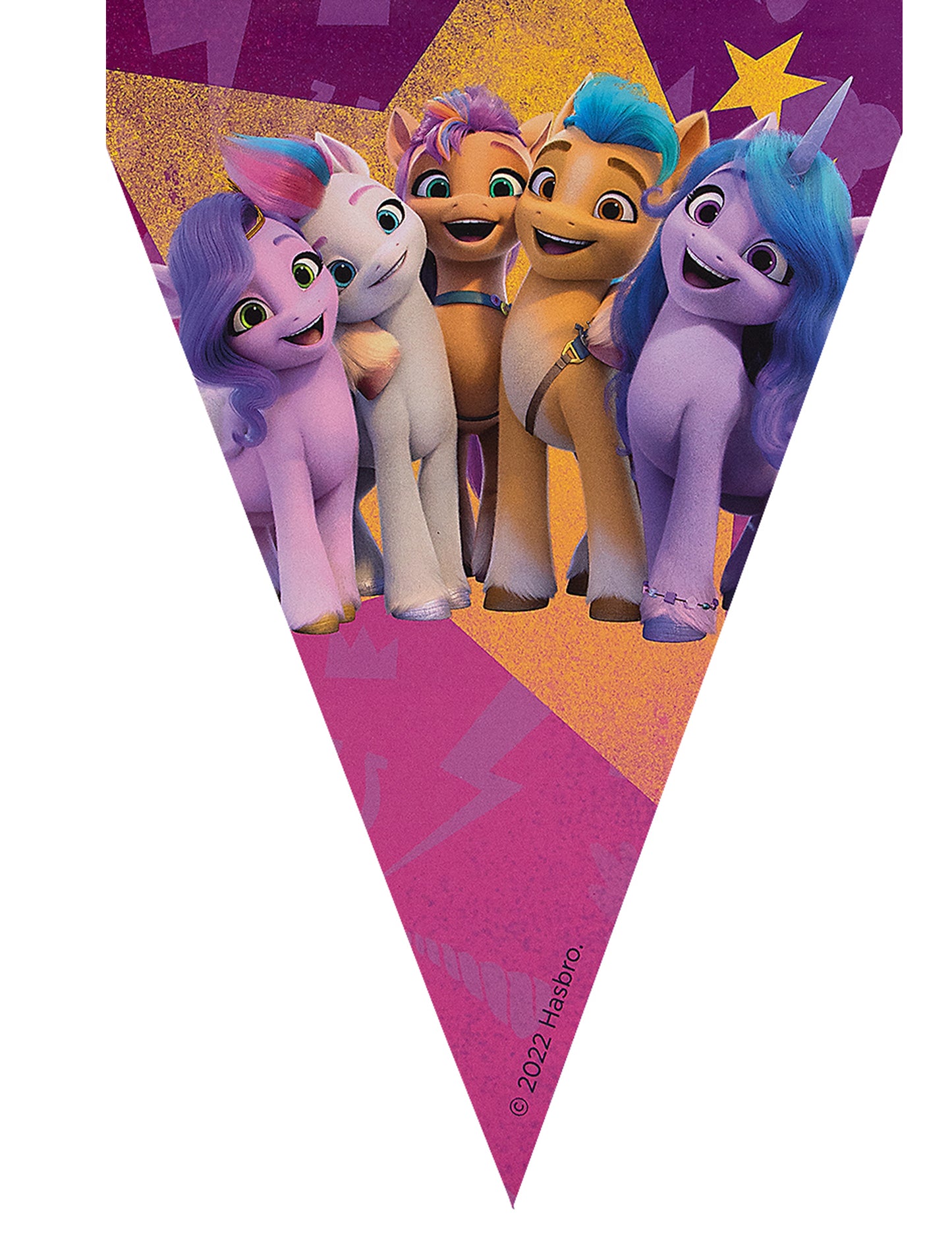 Ghirlandă de Crăciun My Little Pony™ de 3 m