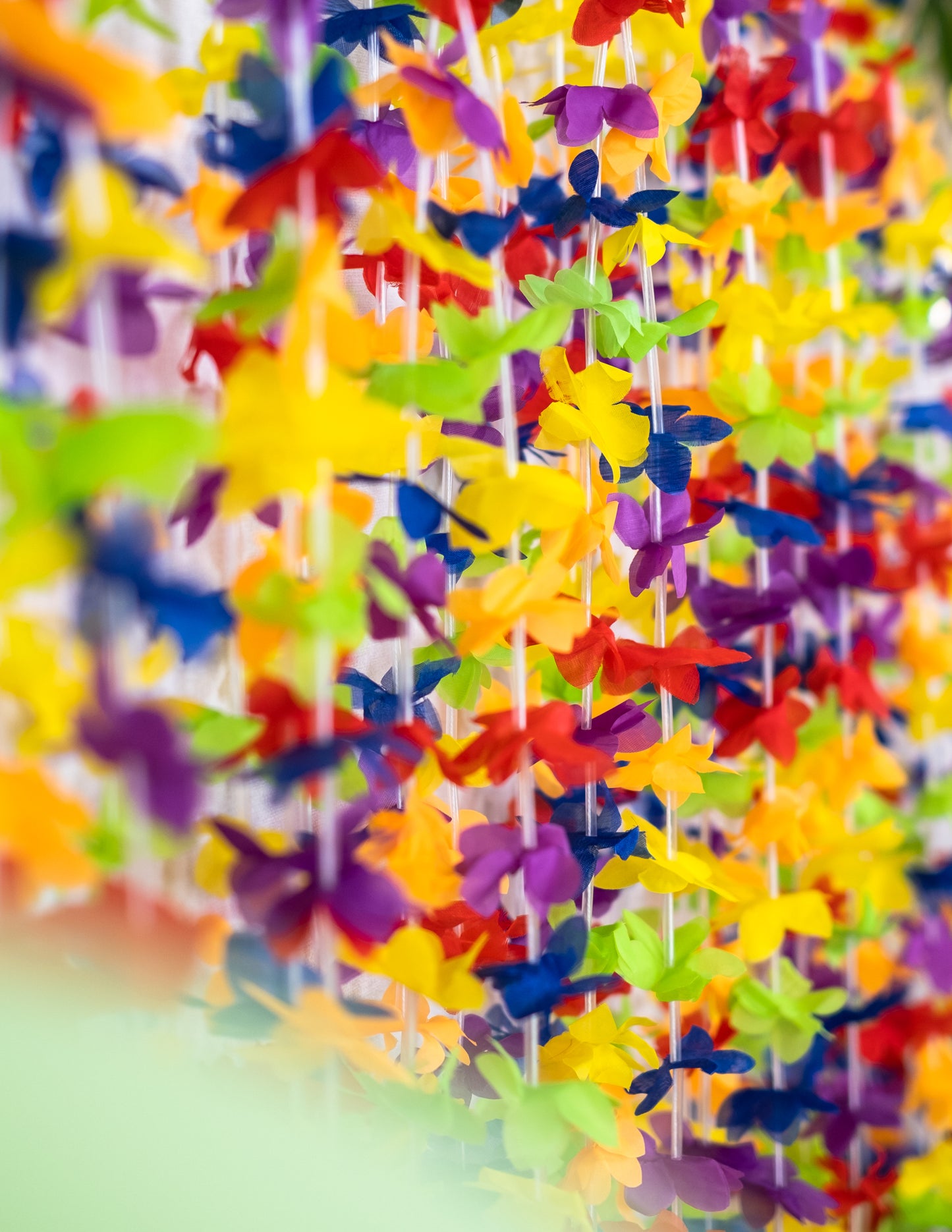 Hawaii cu flori multicolore din Hawaii Garland 3 metri