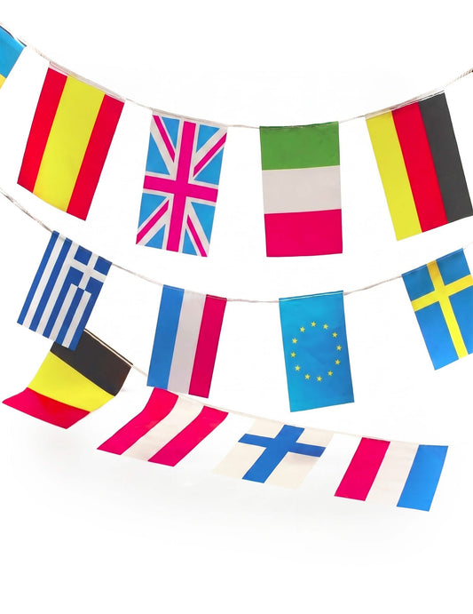Plastic Garland 32 țări Cupa Mondială 13 m