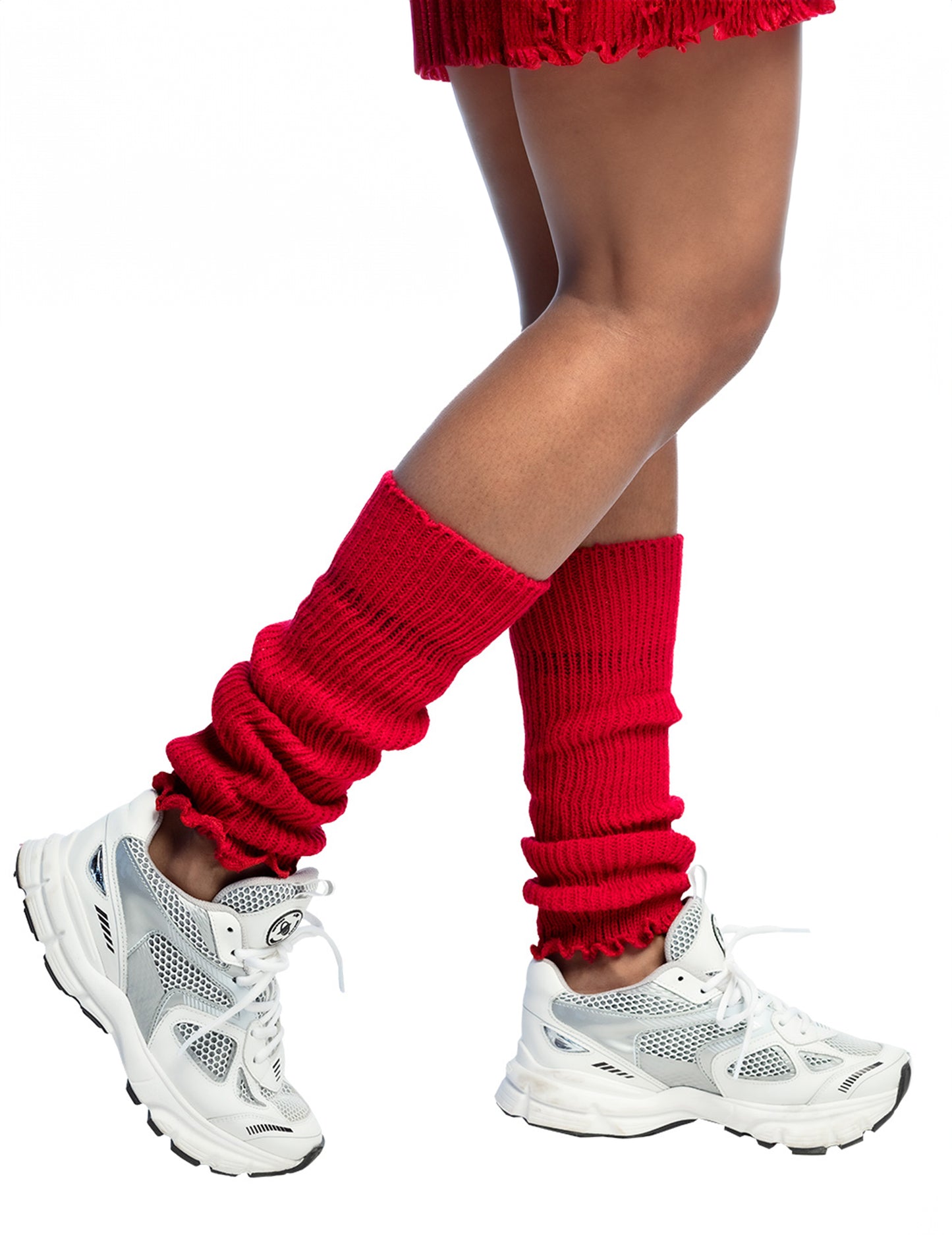 Legguri roșii femei