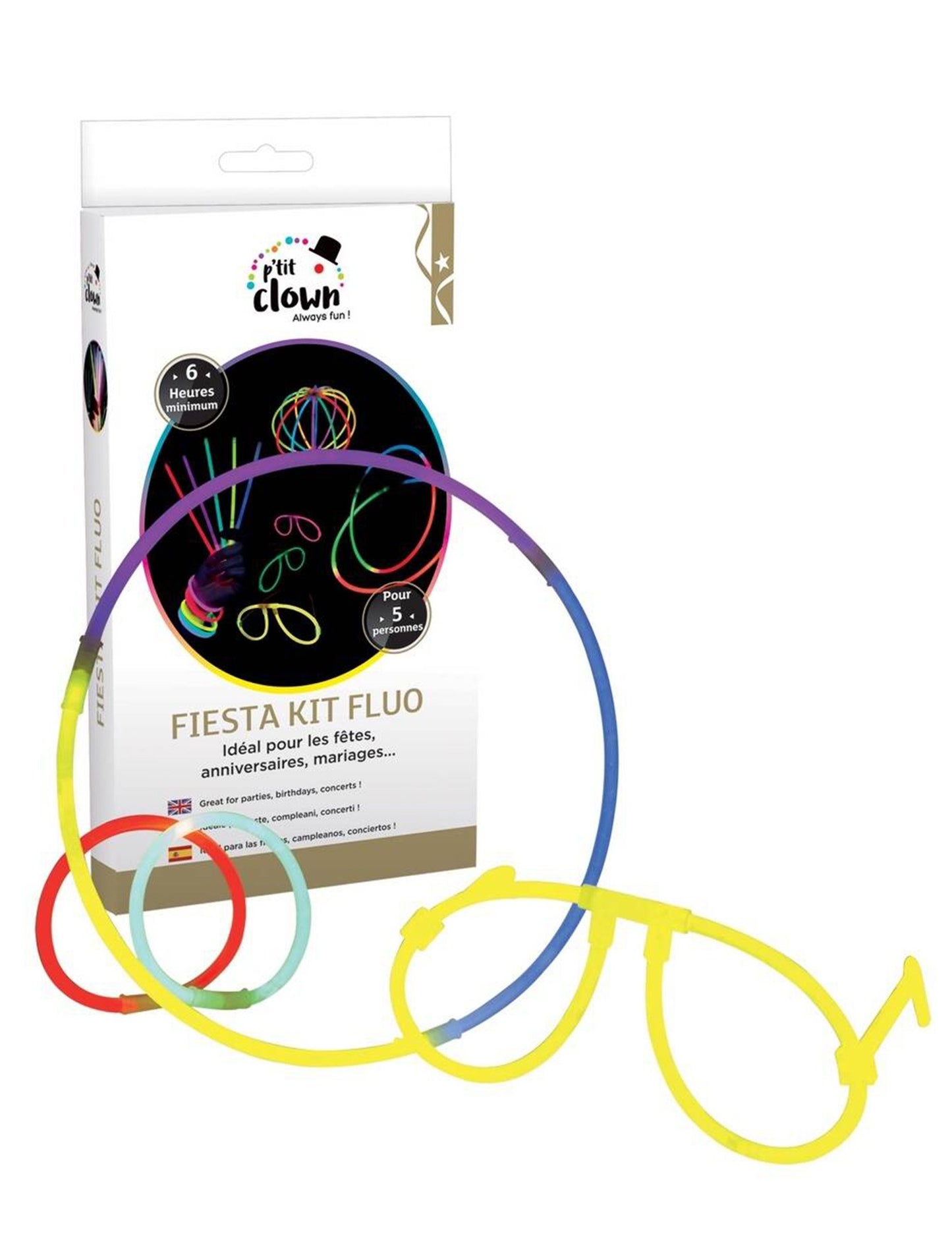 Kit fosforescent 5 de accesorii