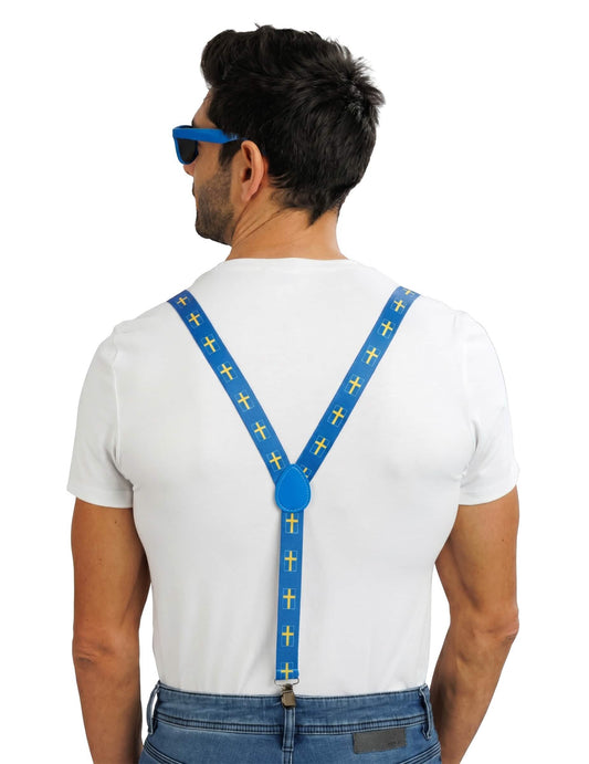 Set de accesorii suporter Suedia pentru adulți