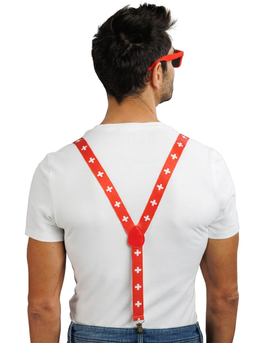 Set de accesorii pentru suporter Elveția, adult