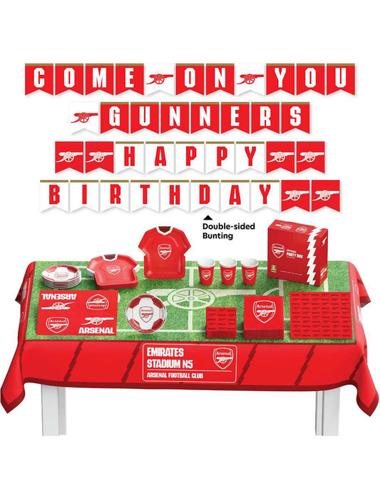 Kit anniversaire Arsenal Football Club 44 pièces