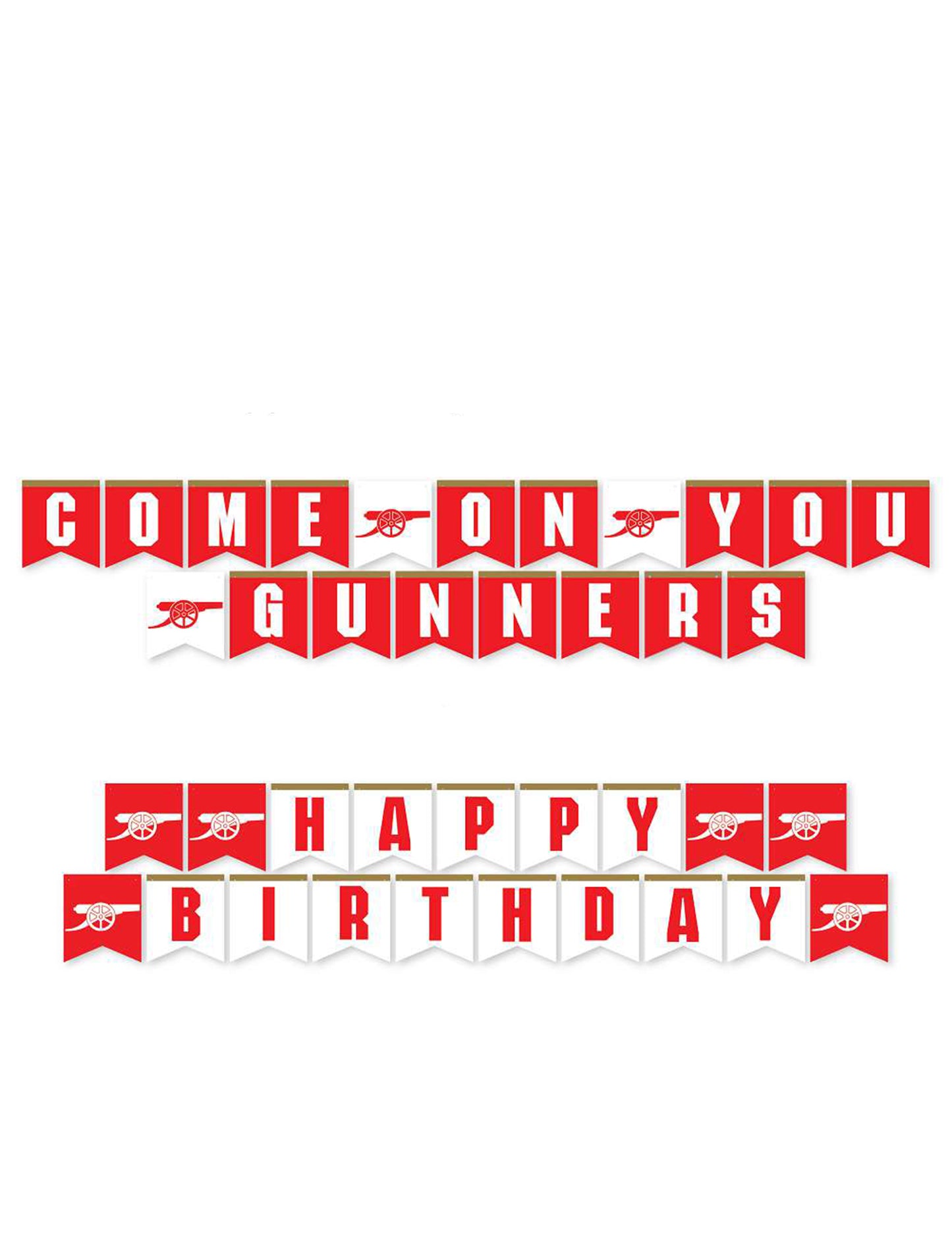 Kit anniversaire Arsenal Football Club 44 pièces