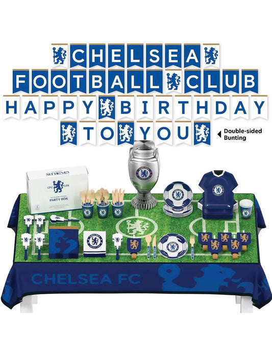 Kit anniversaire Chelsea Football Club 75 pièces