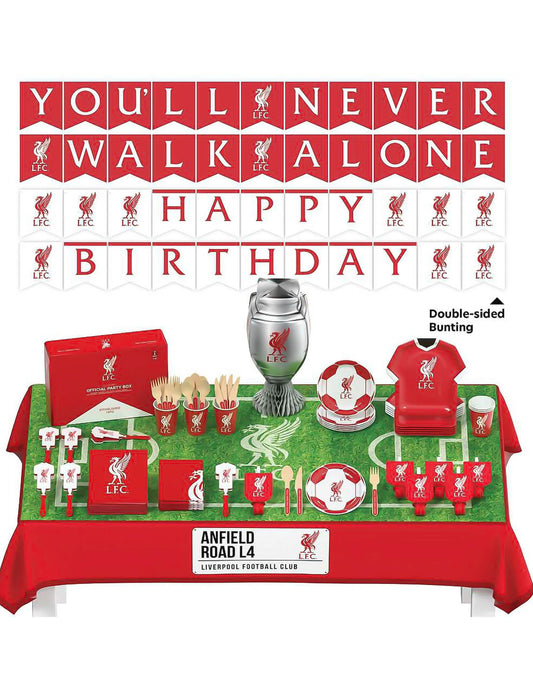 Kit anniversaire Liverpool Football Club 75 pièces