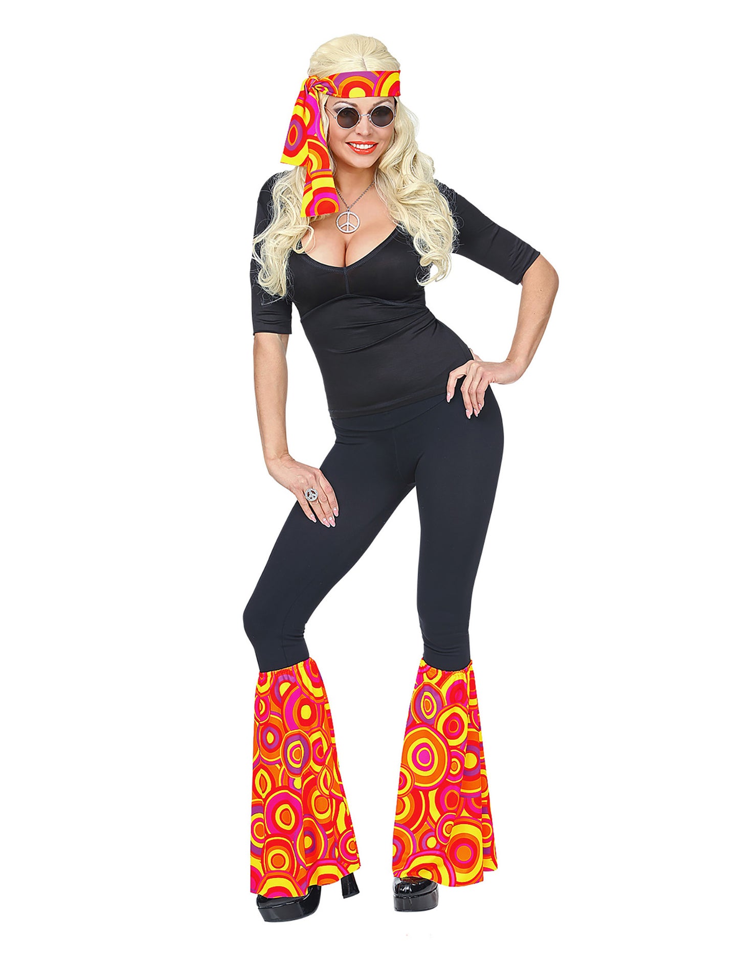 Bange and Legs Kit 70S 70s Orange Bubbles Adult