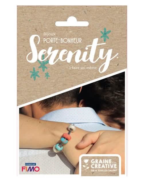 Kit bijuterii porte-bonheur bracelet perle din fimo și charmuri pentru copil sau adult albastru turcoaz și somon