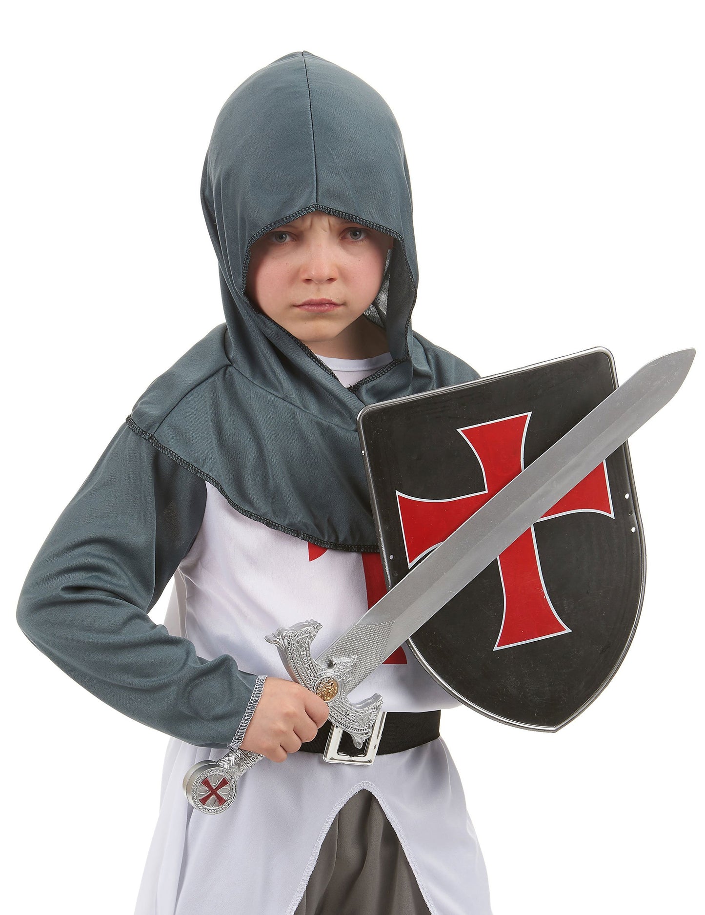 Kit de scut și sabie de cavaler de plastic pentru copii