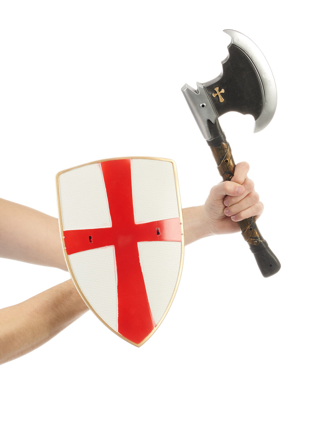 Knight Knight Shield and Plastic Children