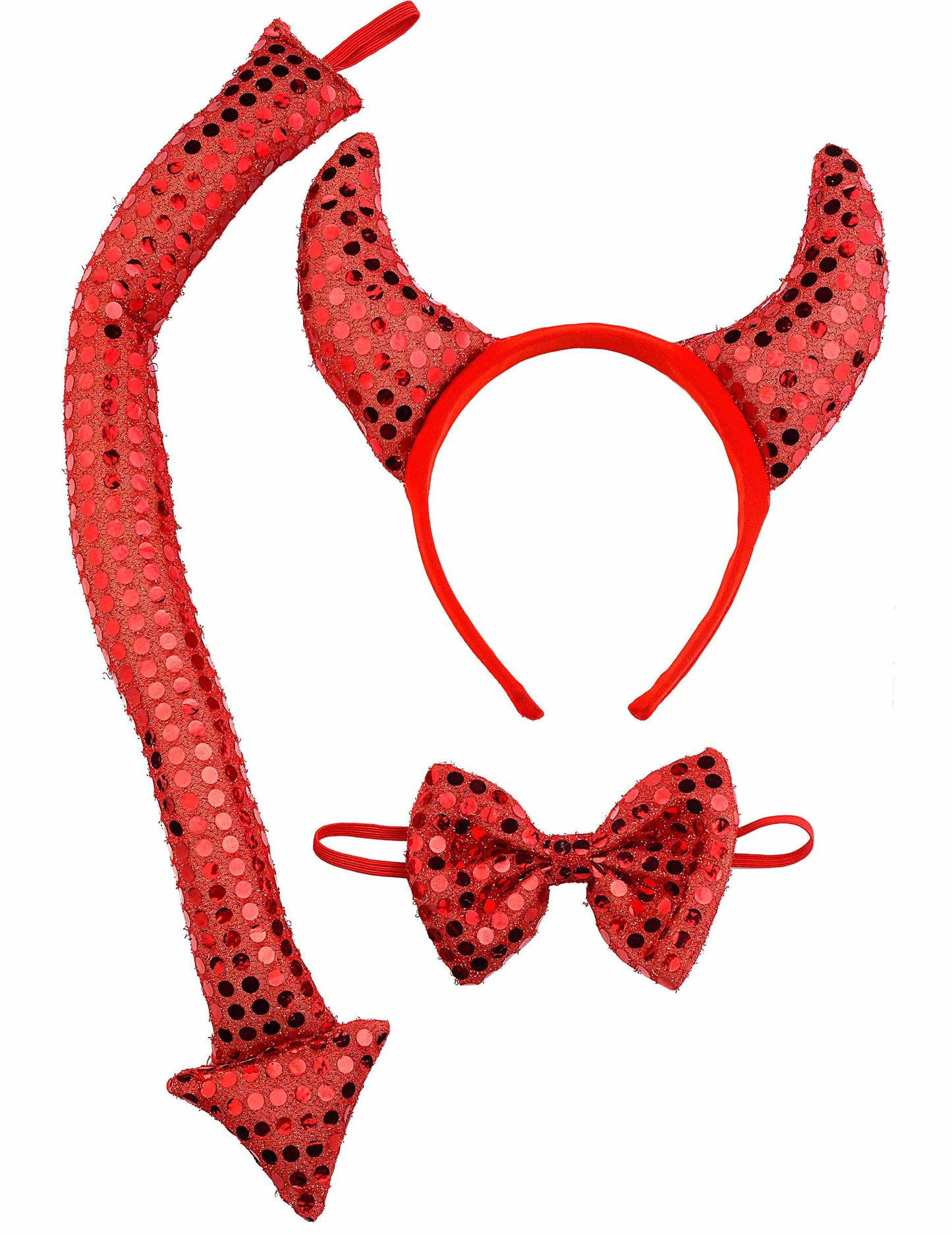 Red Sequins Devil Kit Adult