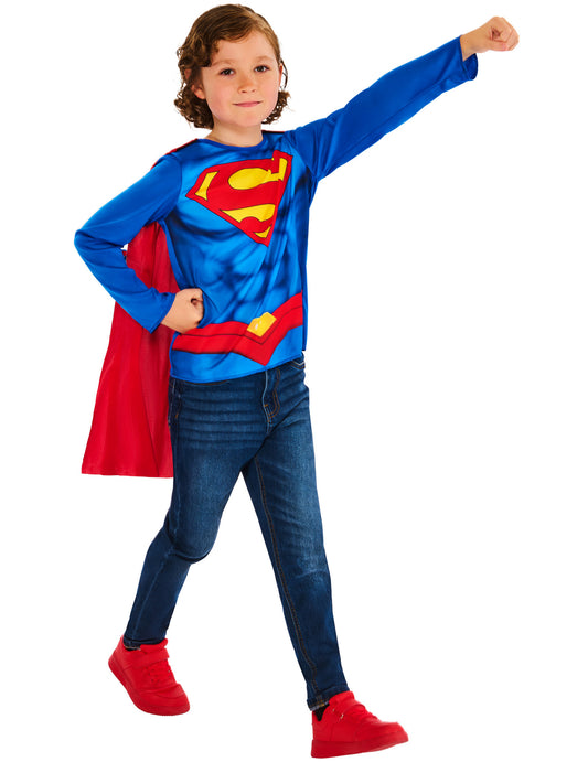 Set top și pelerină Superman™ pentru copii