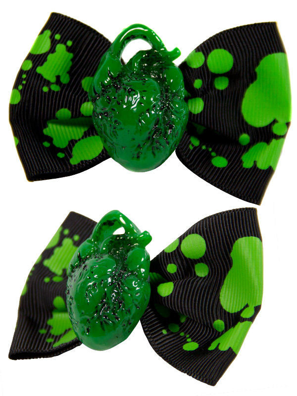 Accesoriu de păr Kreepsville Inimă Gothic