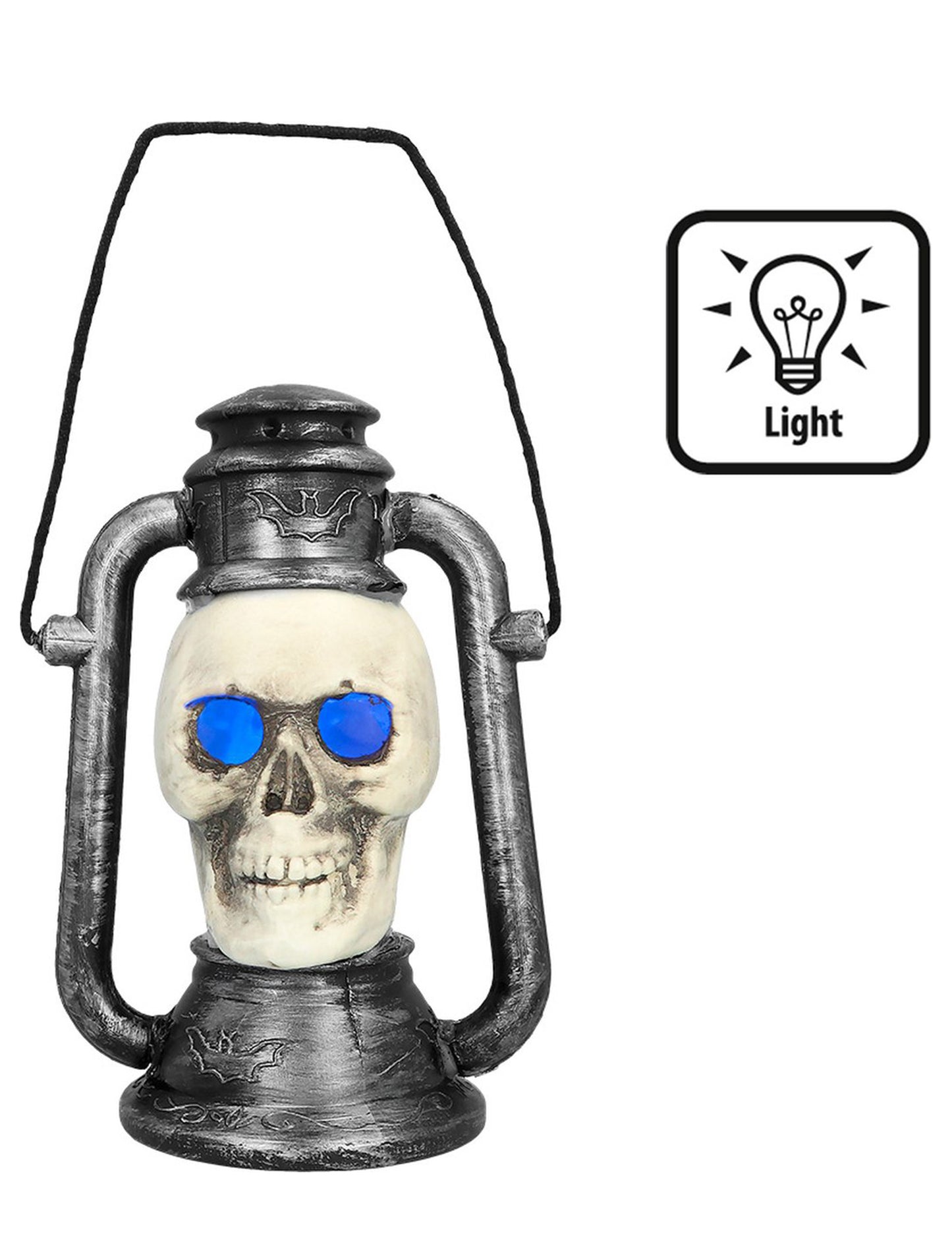 Lanterne Crâne effrayante lumineuse