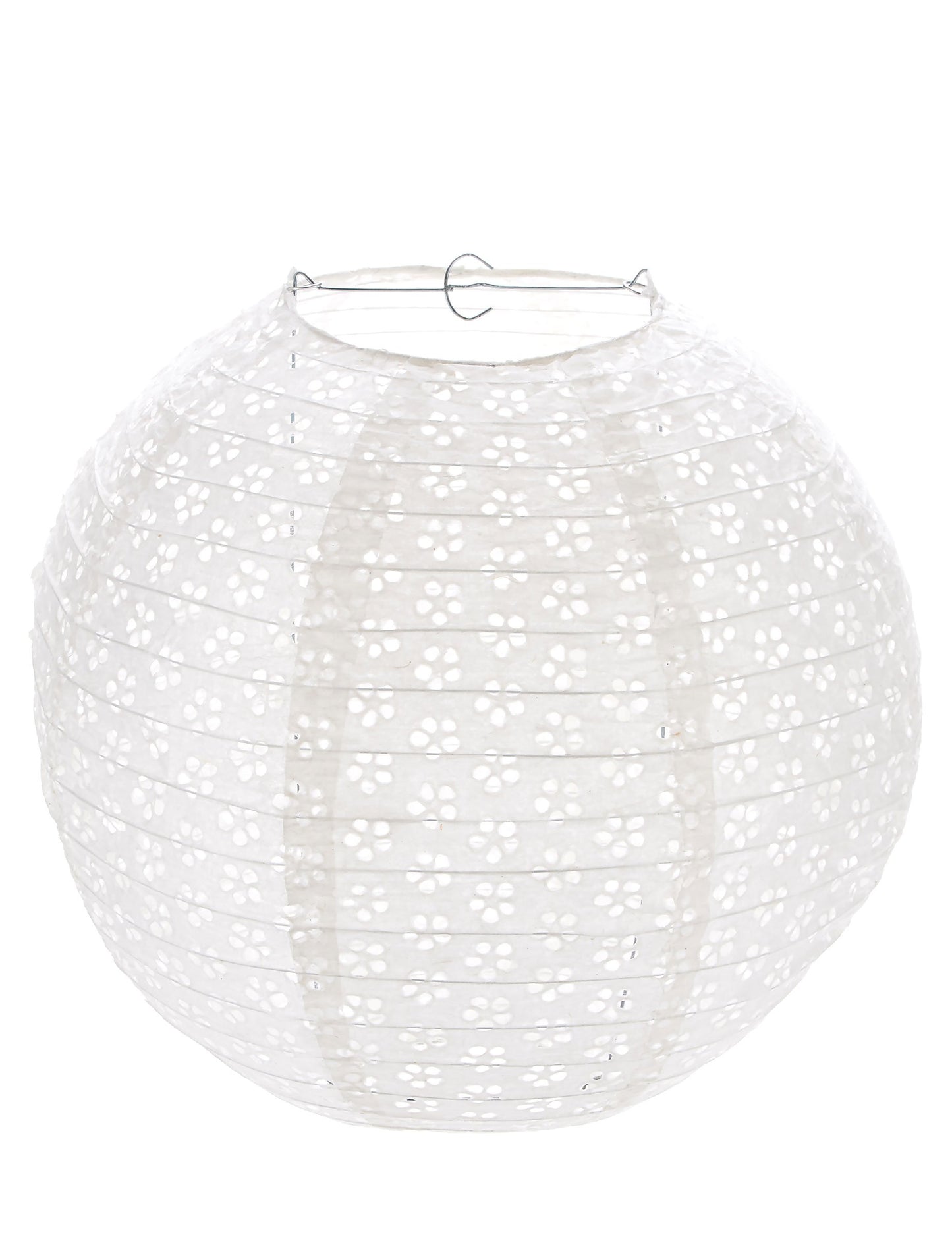 Lampion dantelat vintage alb 35 cm japonez