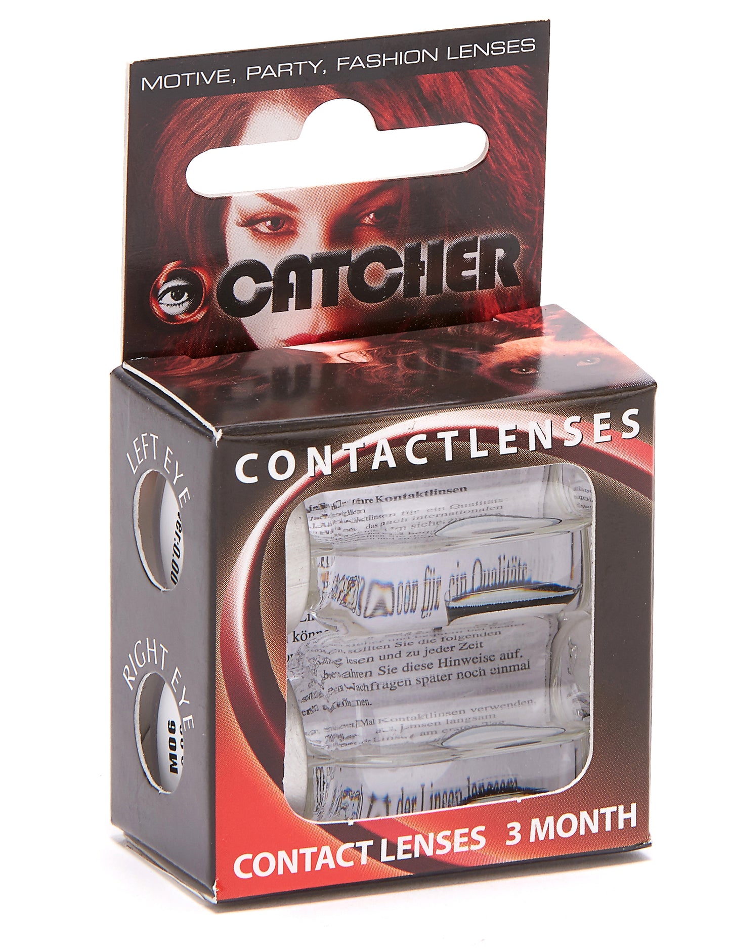 Lentile de contact fără corecție de fantezie Vampire 1 an Adult Halloween