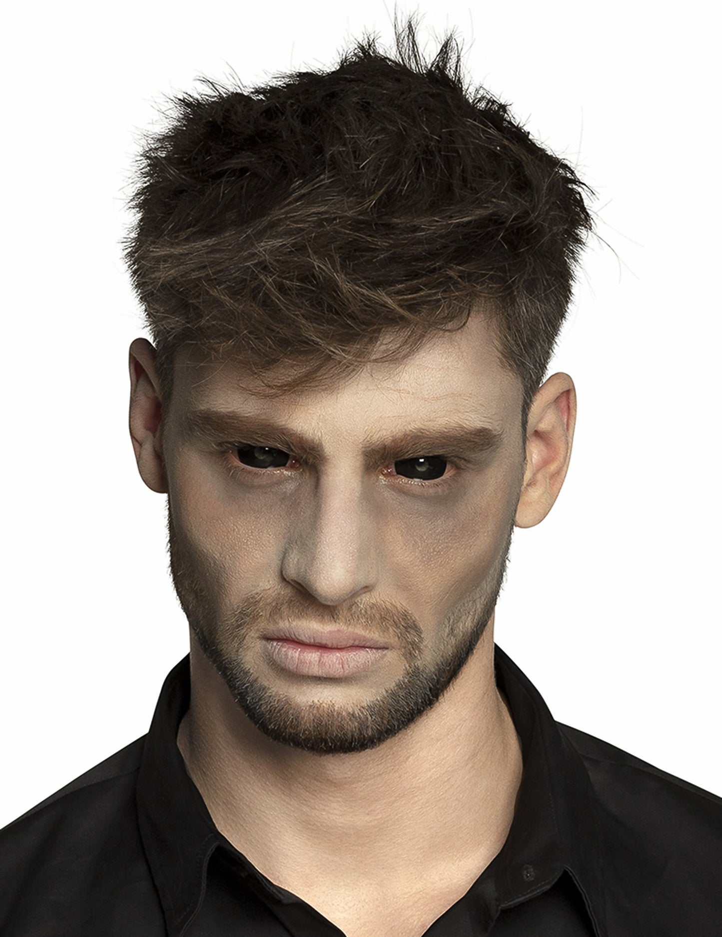 Lentile de contact fără corecție de lux sclera ochi negru 6 luni adult