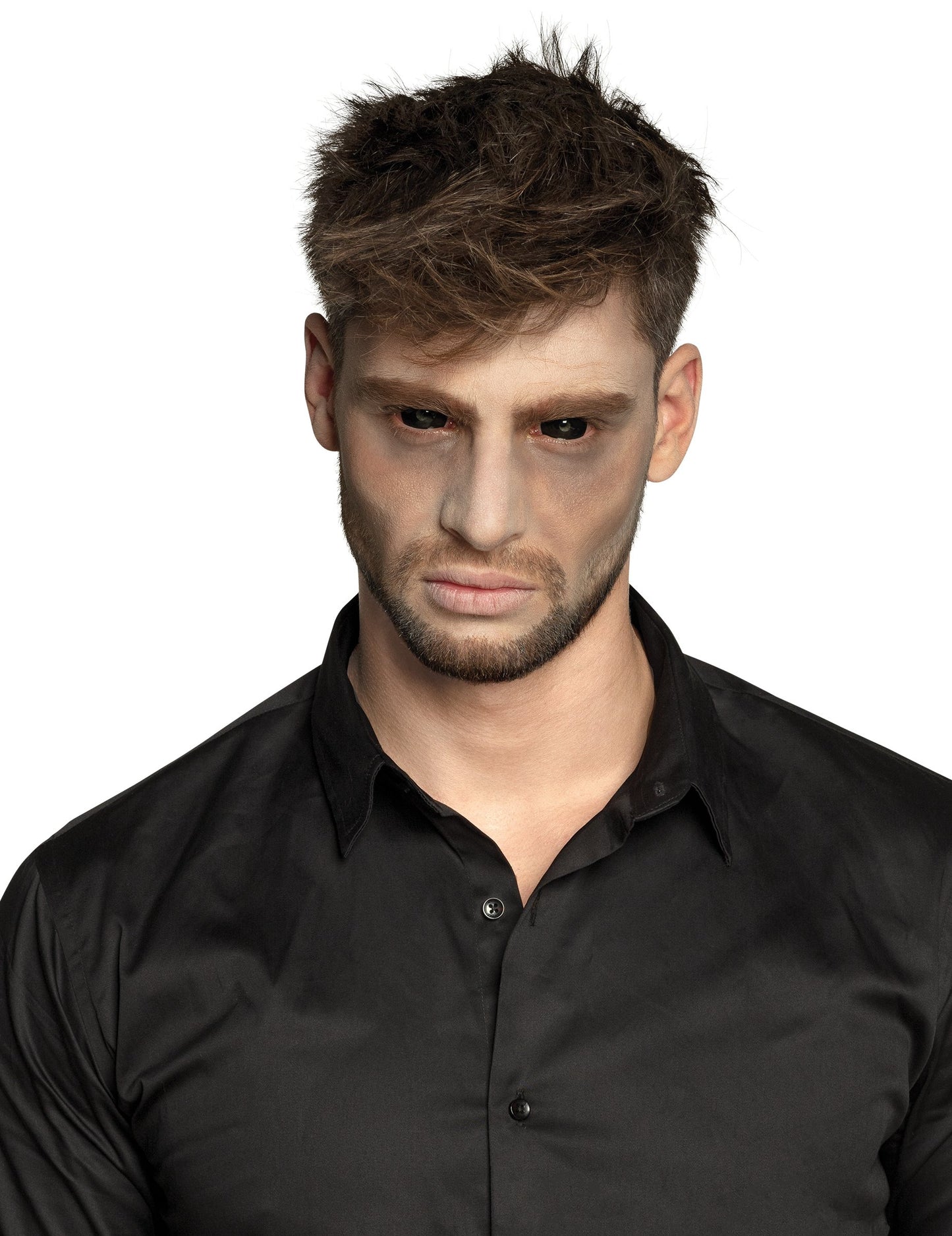 Lentile de contact fără corecție de lux sclera ochi negru 6 luni adult