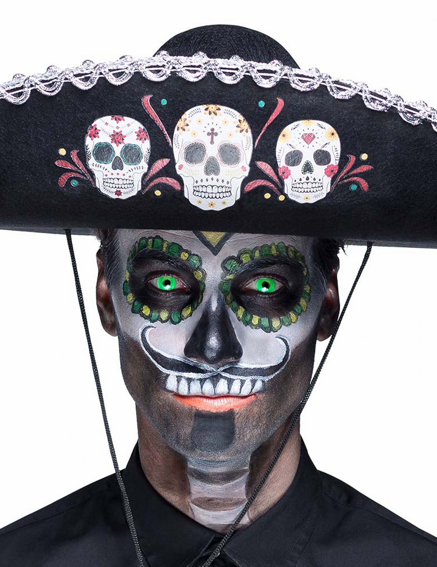 Lentile de contact fără adult Green UV Fancy Correction 1 lună