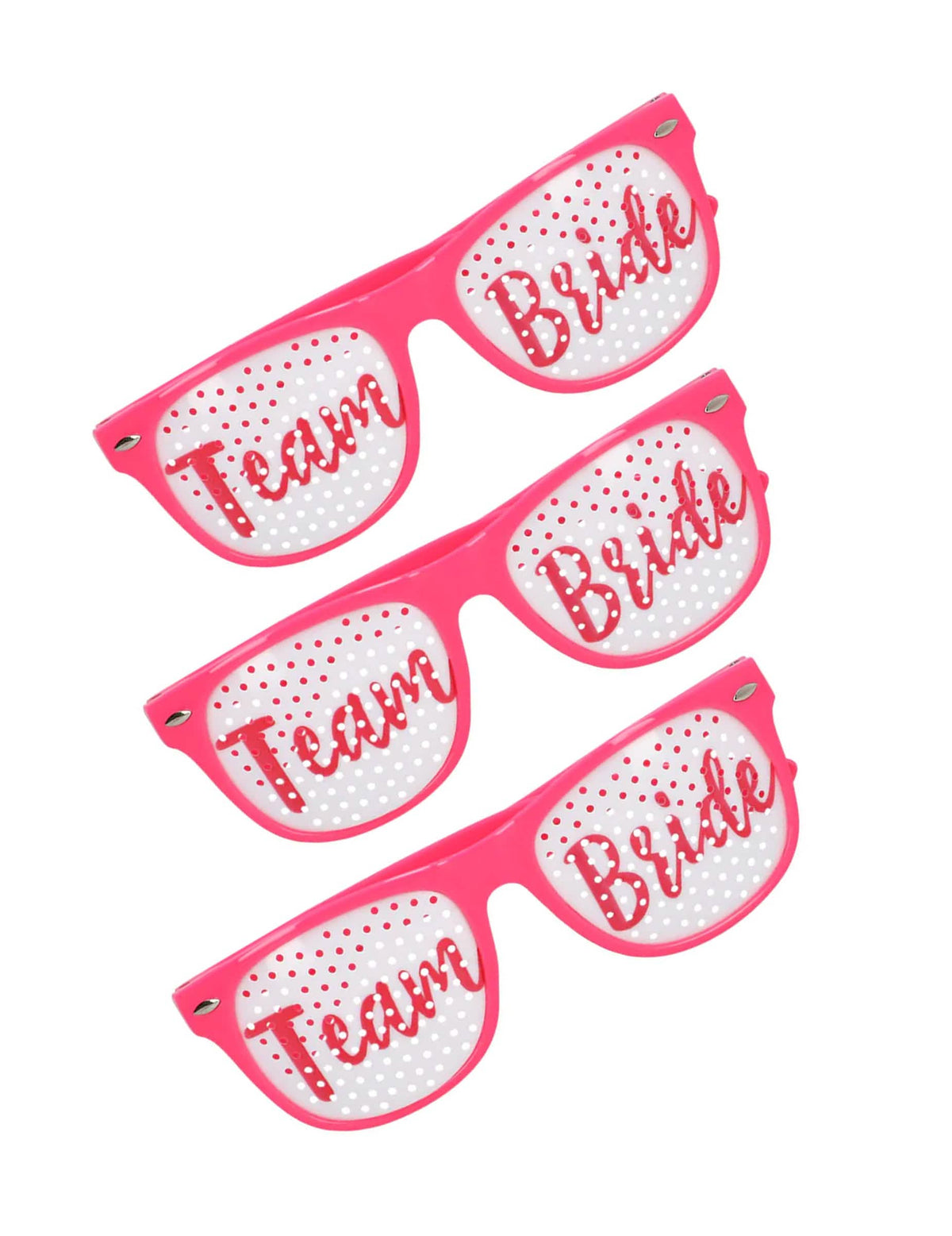 Set de 3 ochelari Team Bride pentru adulți