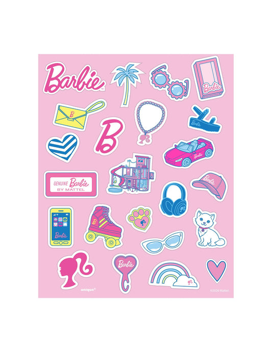 Set de 4 coli de stickere Barbie™