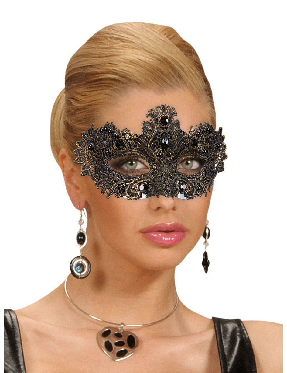 Lup antic de aur cu pietre pentru adulți