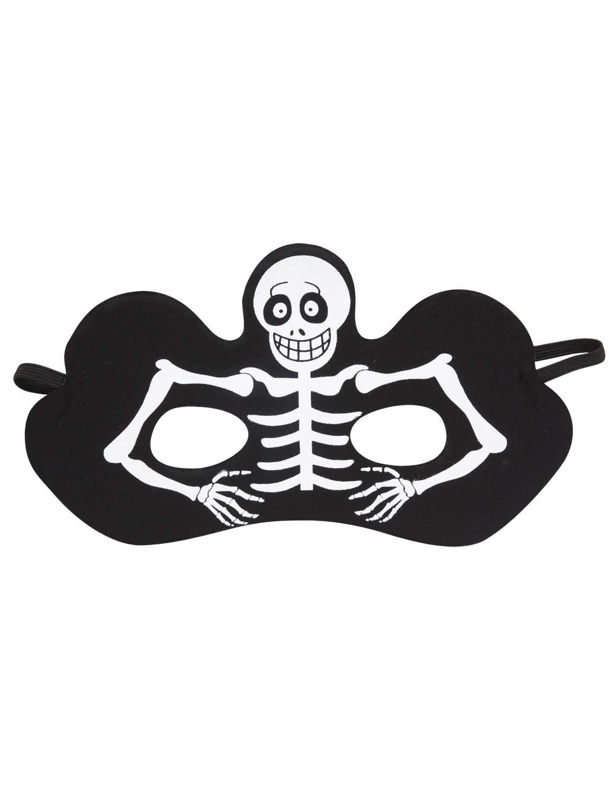 lup schelet pentru adult negru cu motiv alb halloween