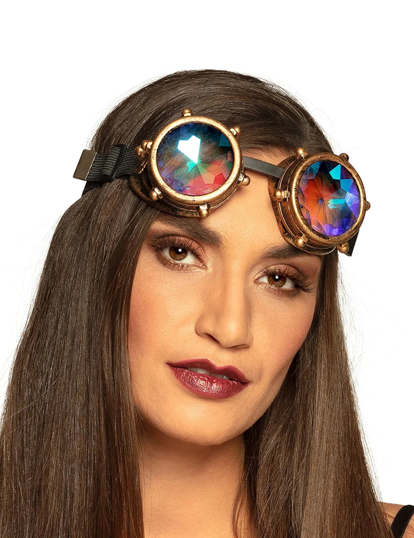 Ochelari cu prisme prisme pentru adulți steampunk