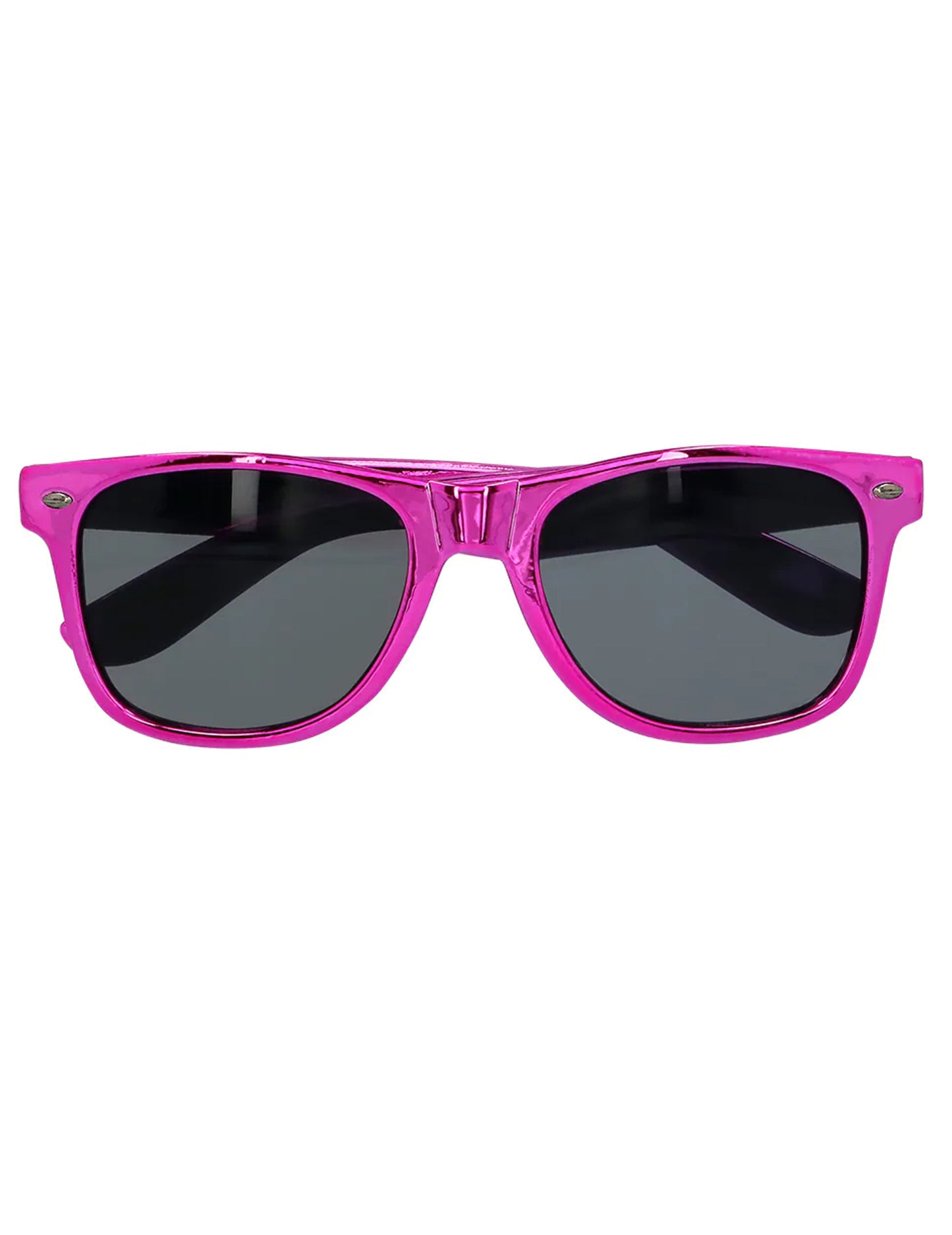 Lunettes blues rose métallique adulte