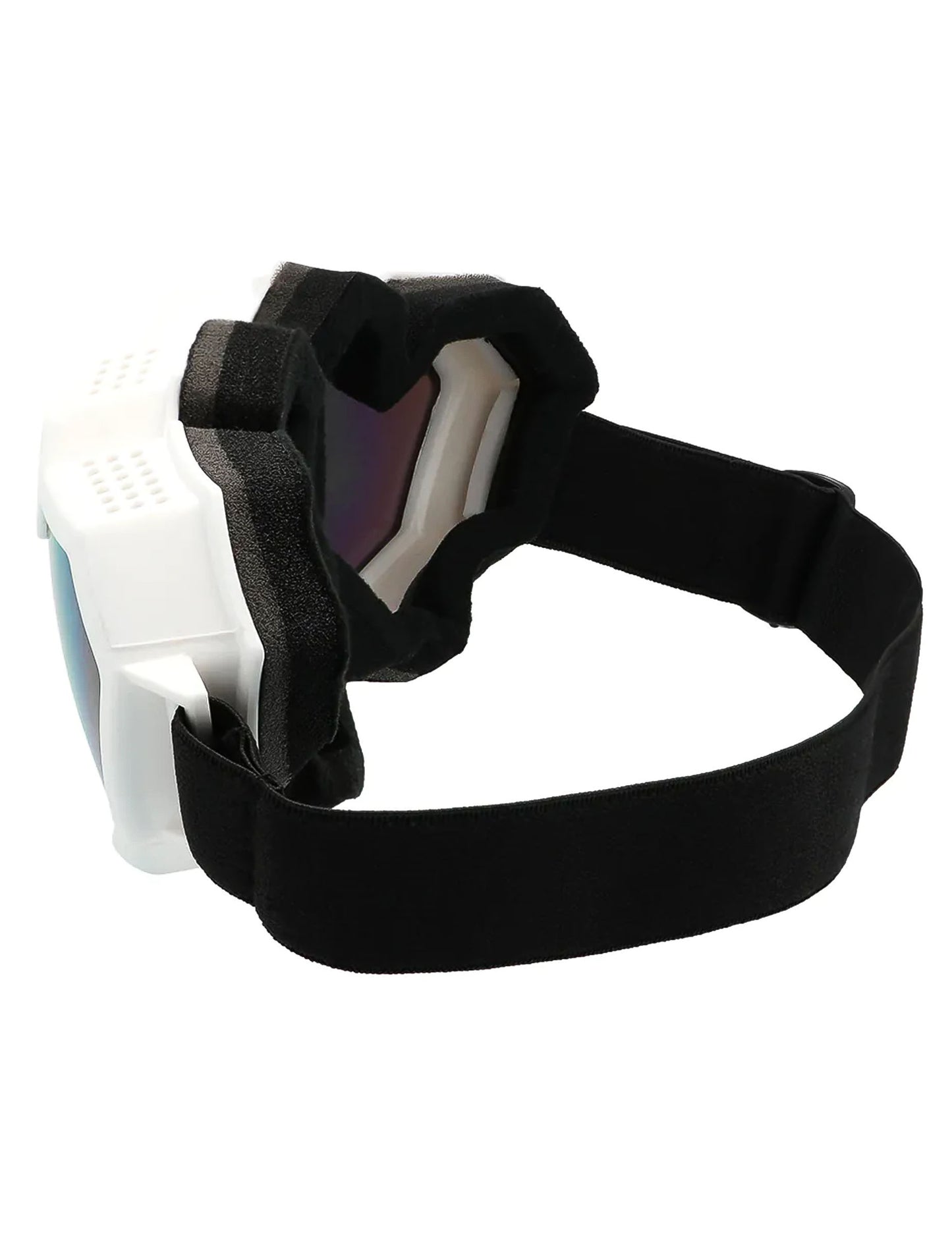 Ochelari de schi cu inimă albă adult