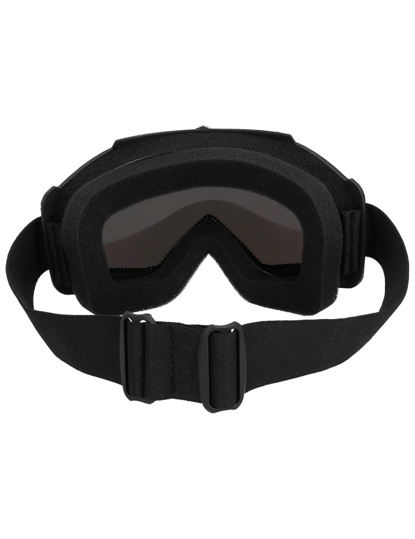 Lunettes de ski noires avec strass adulte