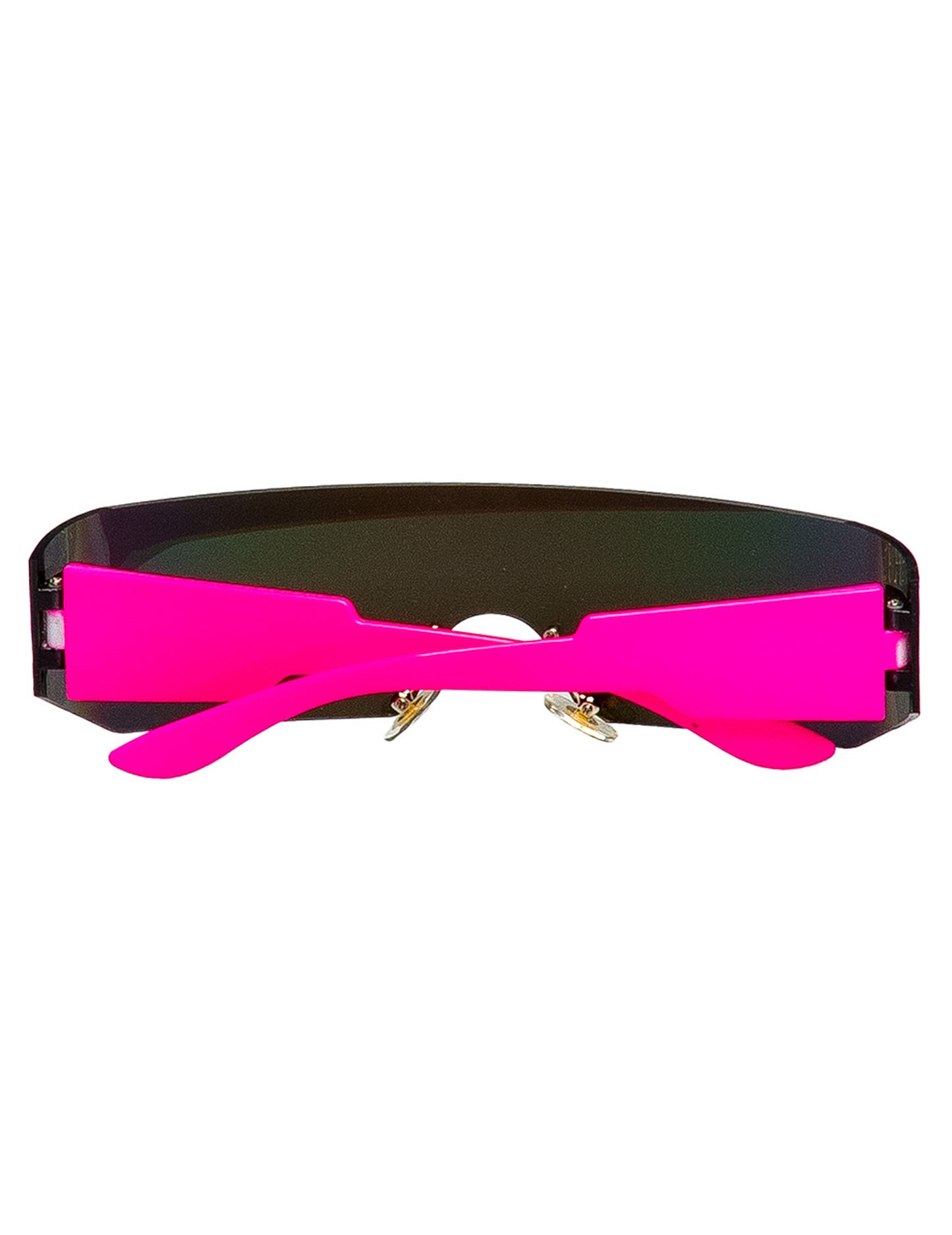 Lunettes futuristes roses adulte