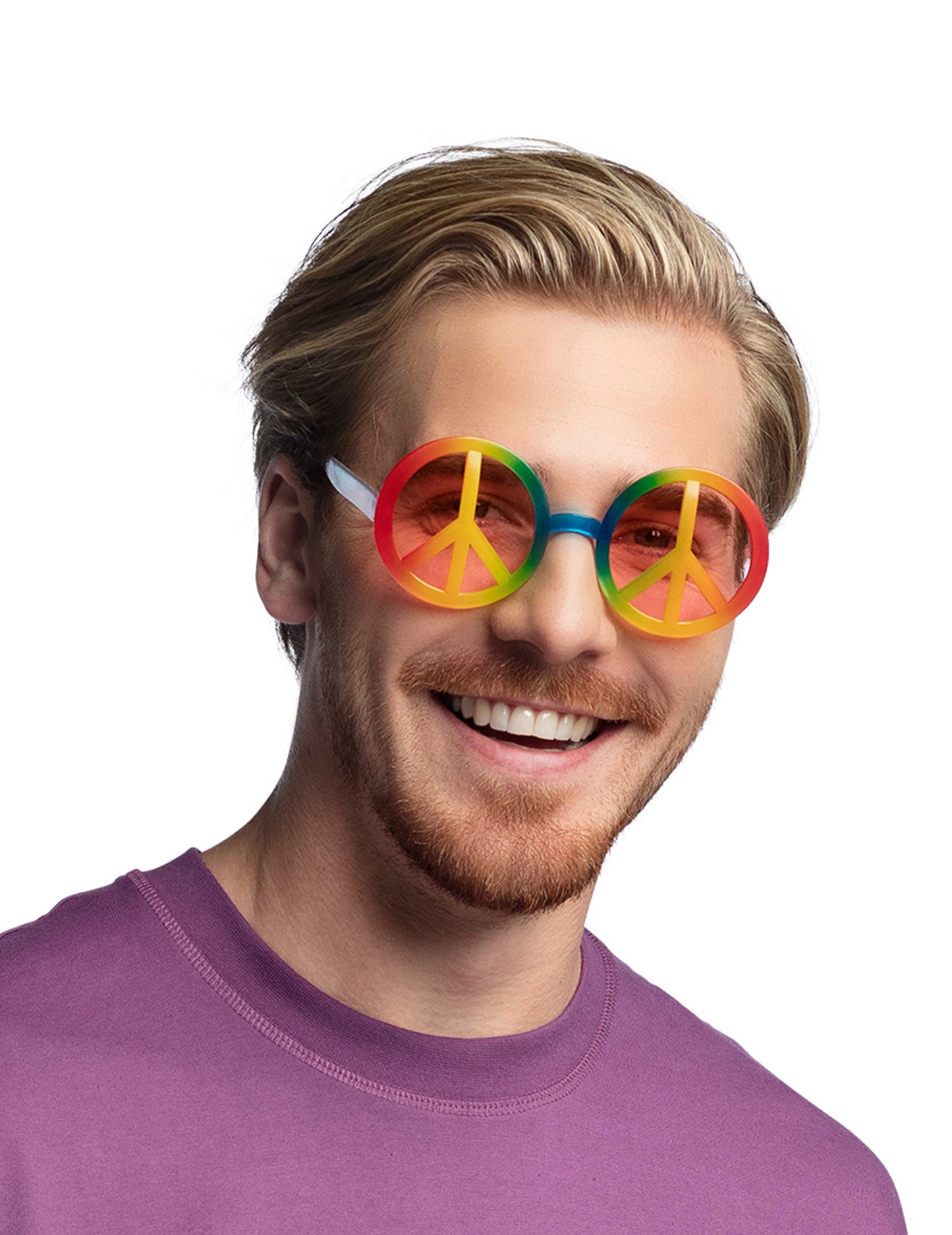 Ochelari pentru hippie curcubeu pentru adulți