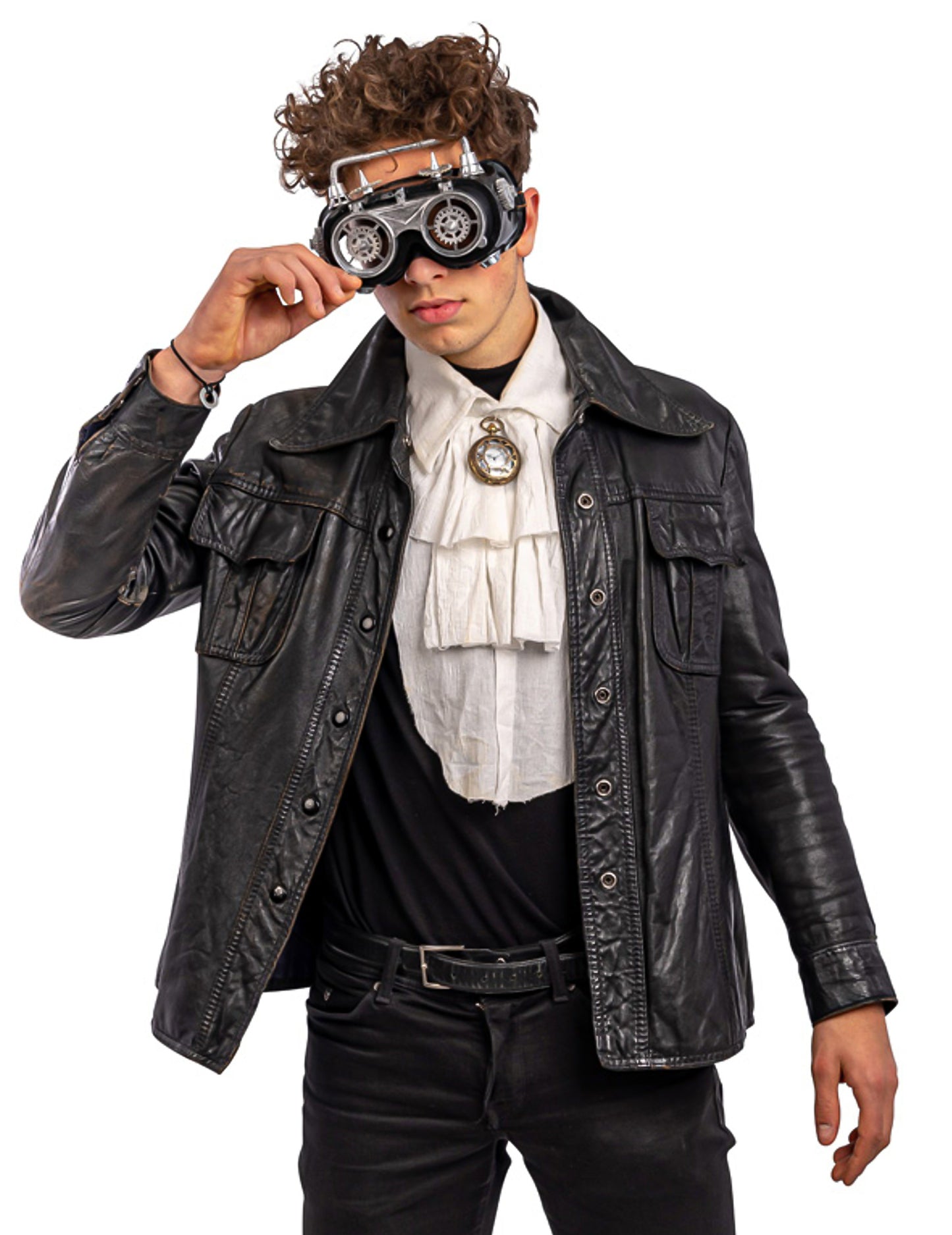 Ochelari gri steampunk pentru adulți pentru adulți gri