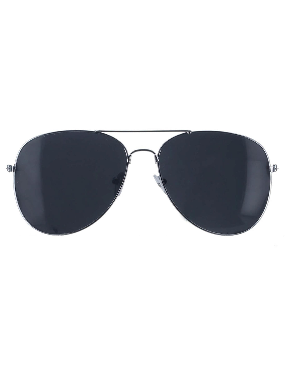 Ochelari de aviator de argint pentru adulți