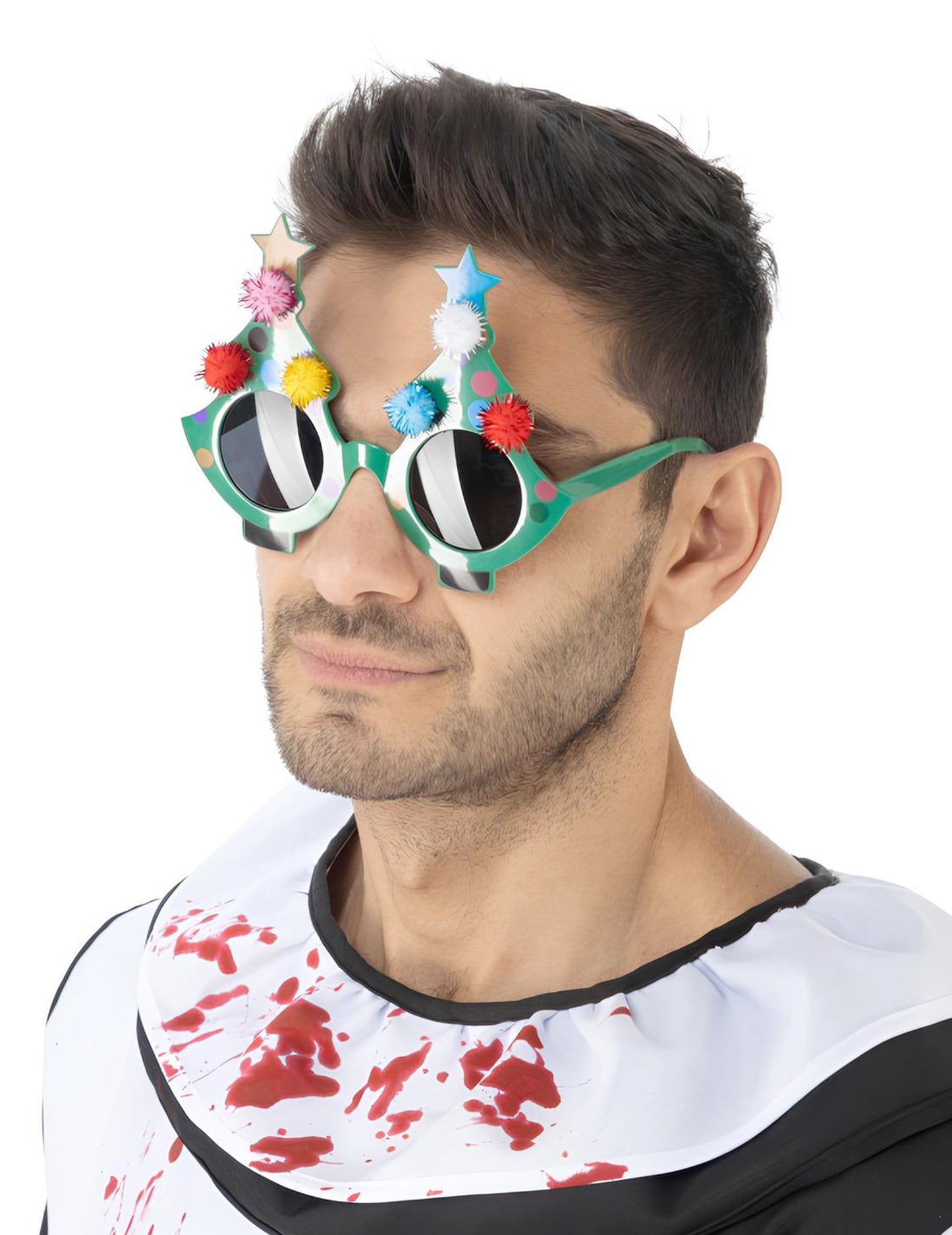Lunettes sapin de Noël Terrifier adulte
