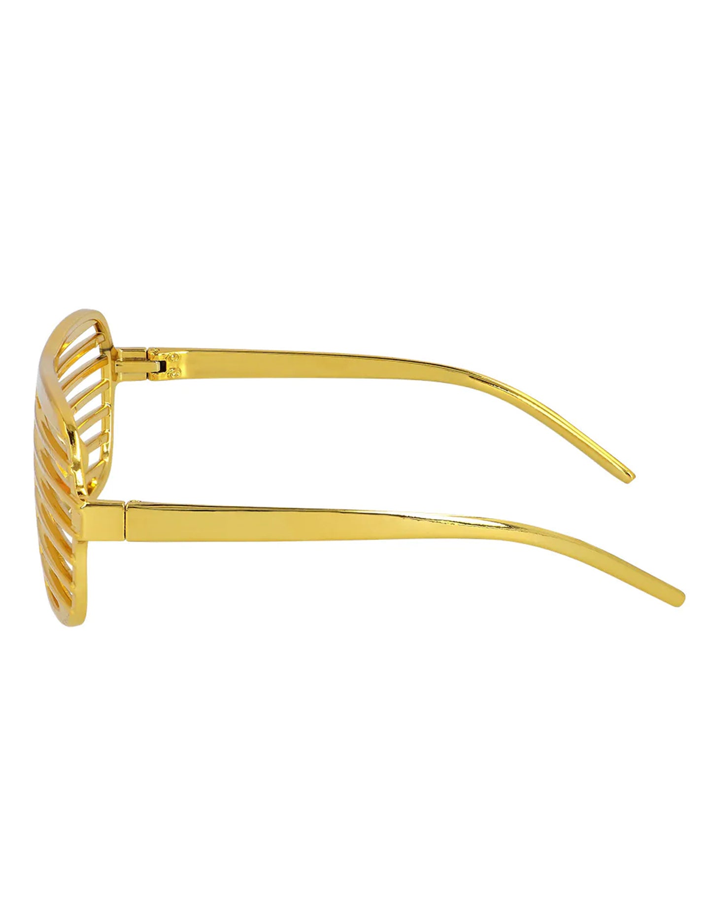 Ochelari cu dungi de aur pentru adulți