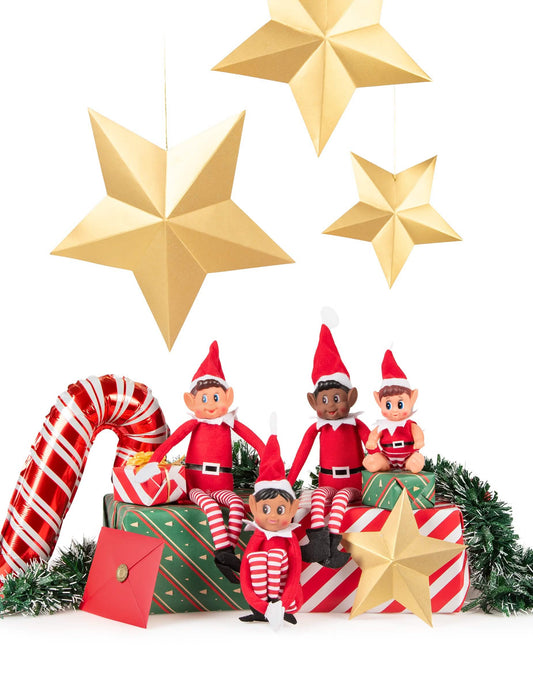 Mise en situation de groupe du Lutin farceur Paillette pour fille