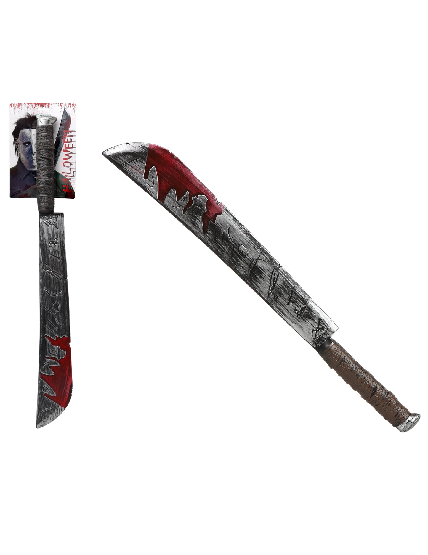 Plastic Halloween machete sângeroase