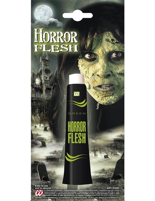 Emballage et tube du maquillage peau Halloween