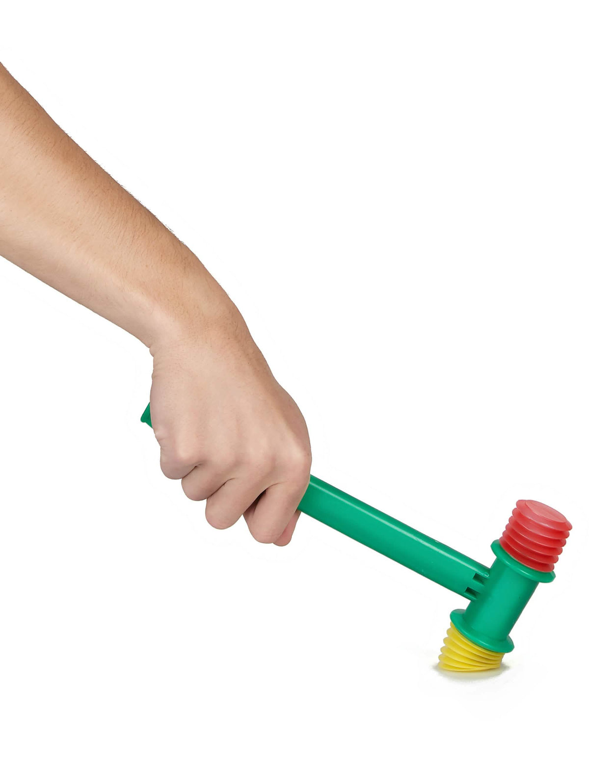 Ciocan din plastic care scârțâie, cu fluier