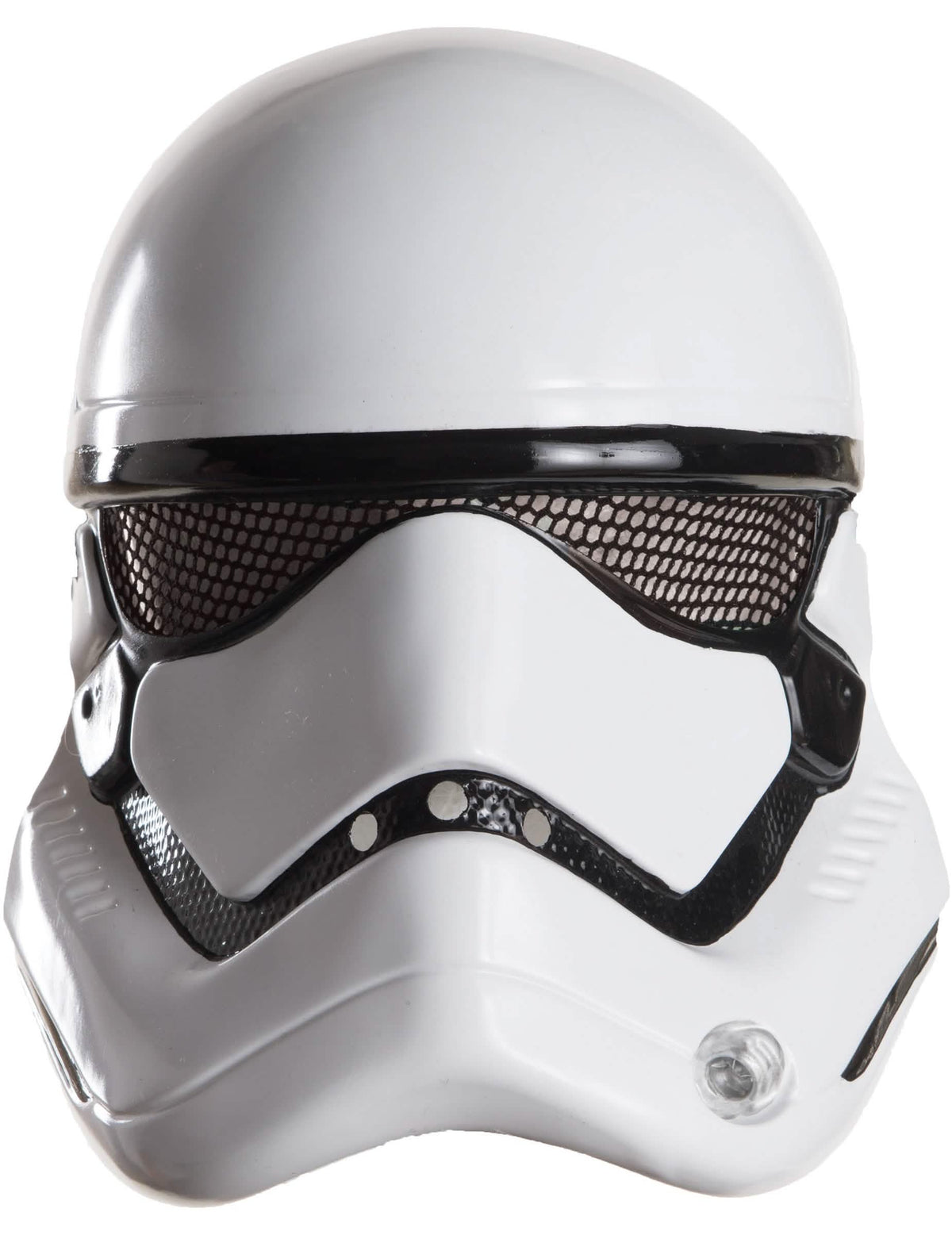 Mască clasică 1/2 cască Stormtrooper Star Wars VII pentru adult alb și negru