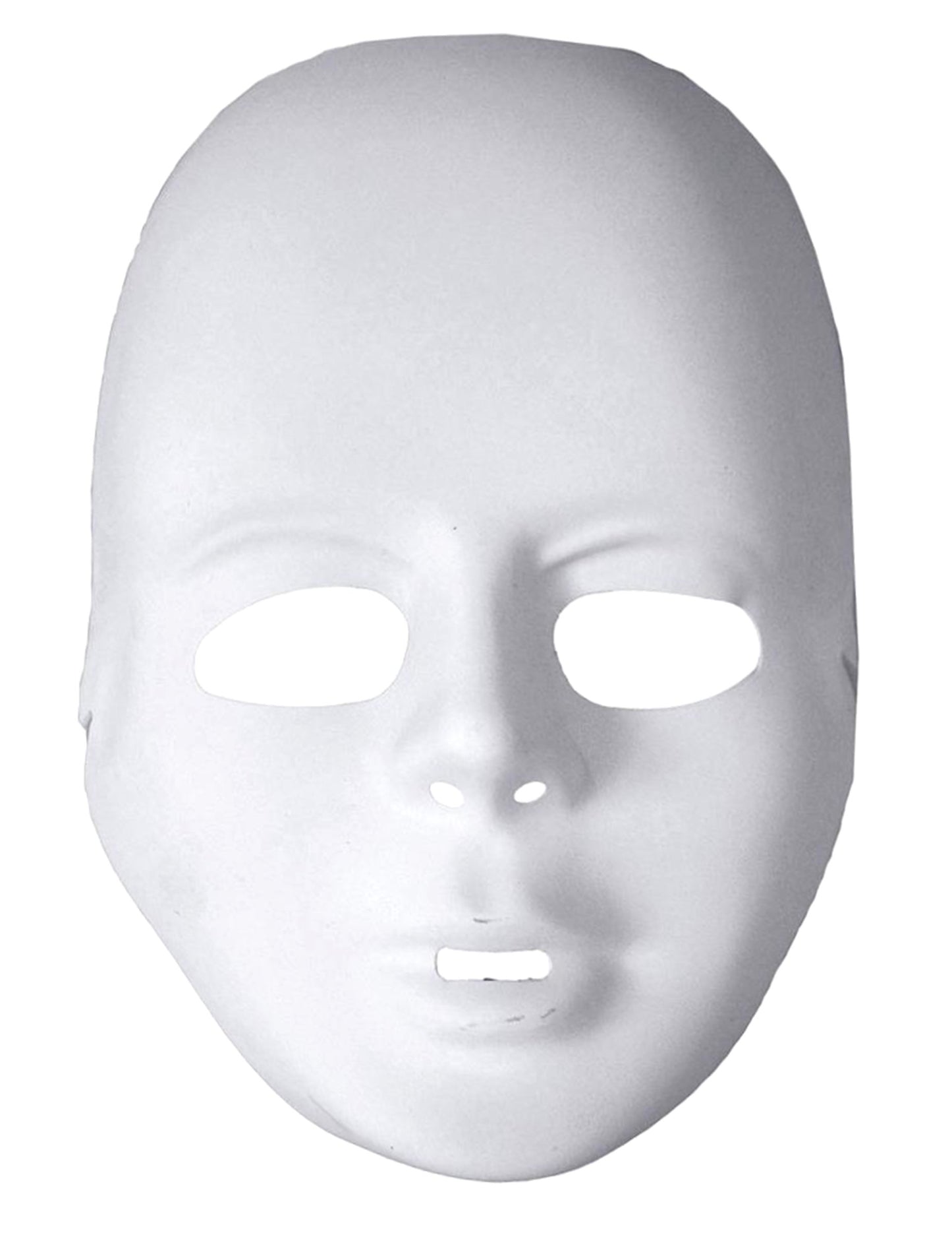 Masca de plastic alb