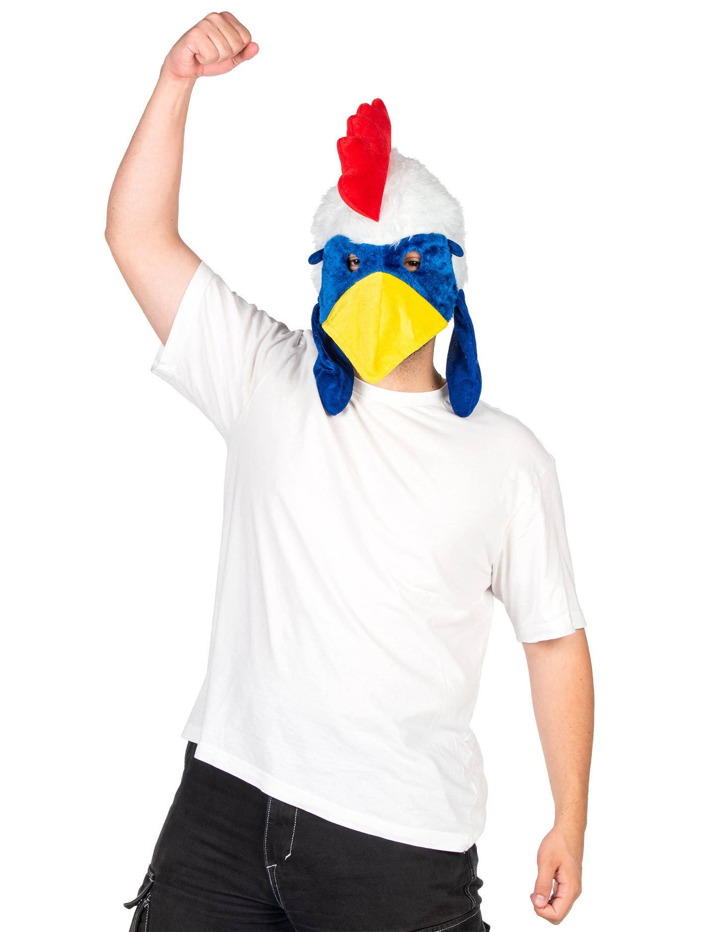 Susțineți masca de cocoș