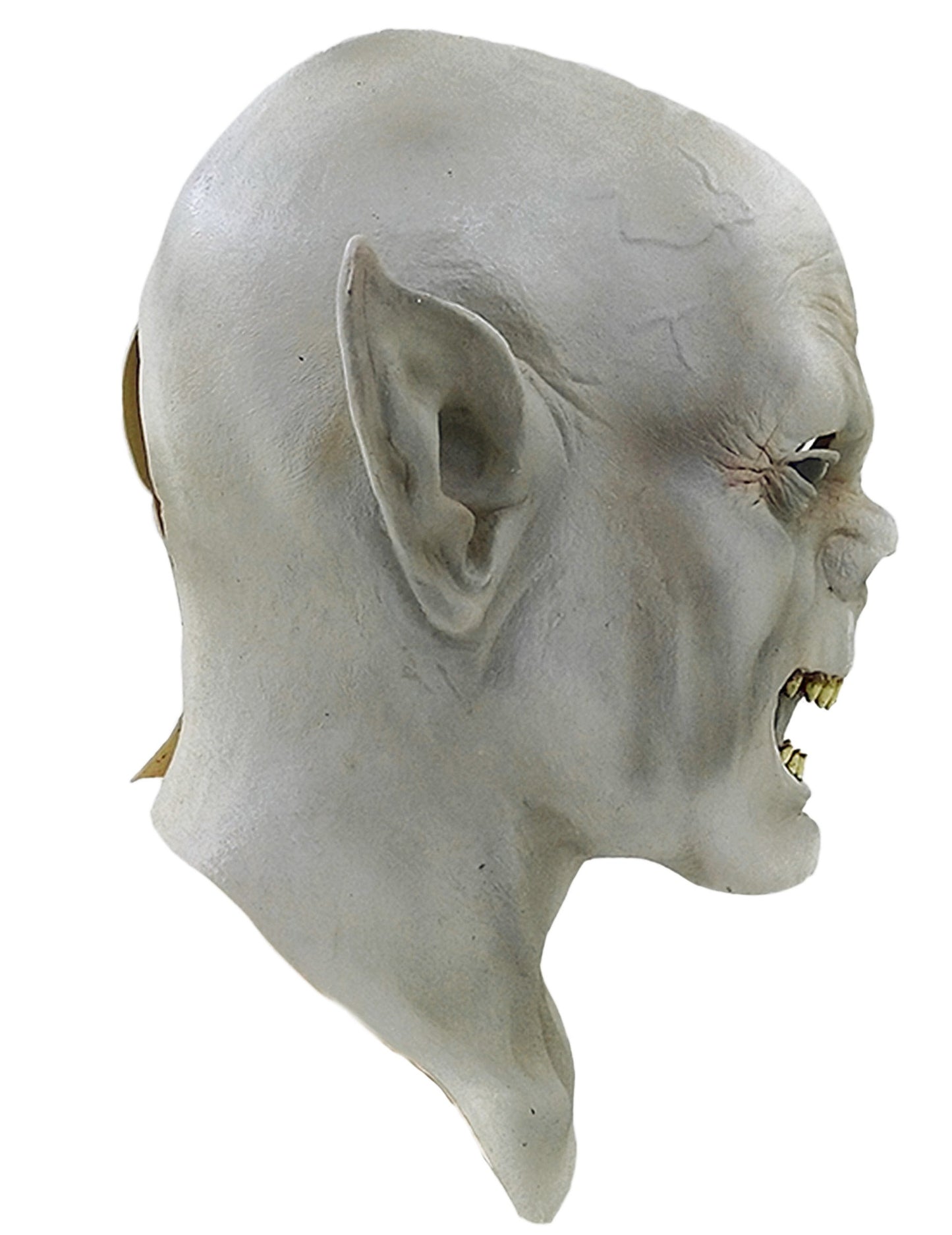 Vedere din profil a măștii de creatură pentru adulți de Halloween