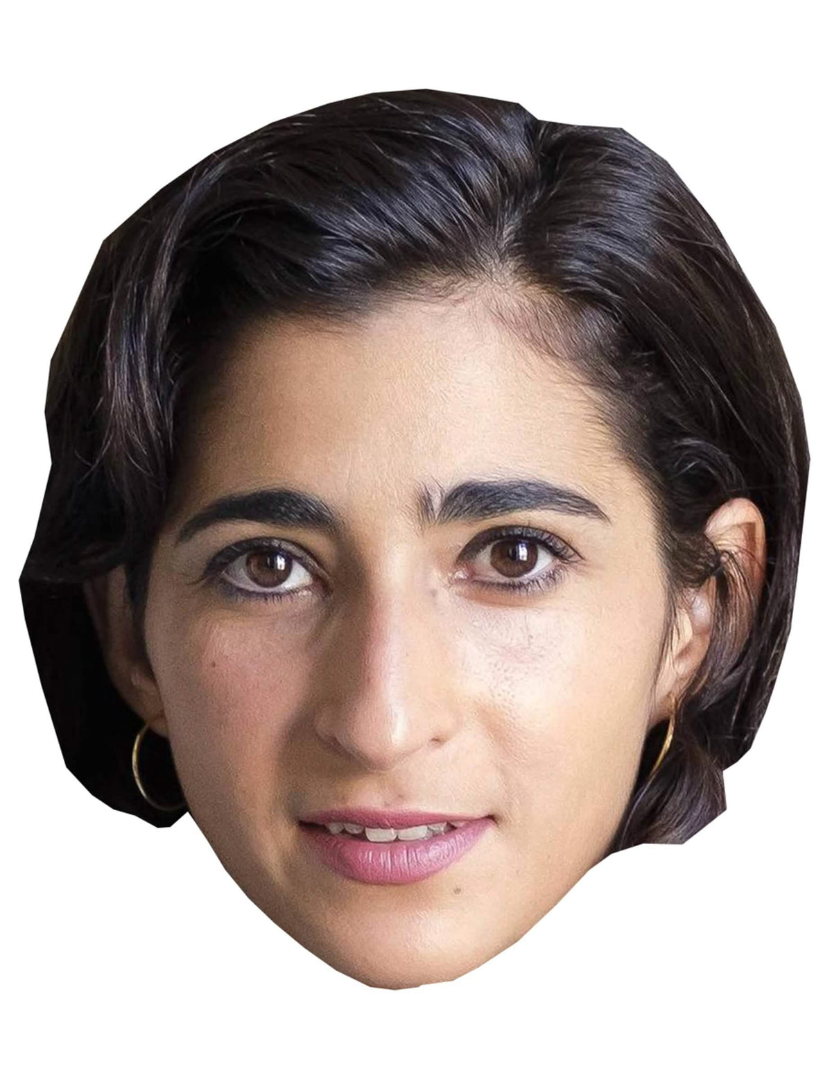 Mască din carton de tâlhar Alba Flores pentru adult realistă