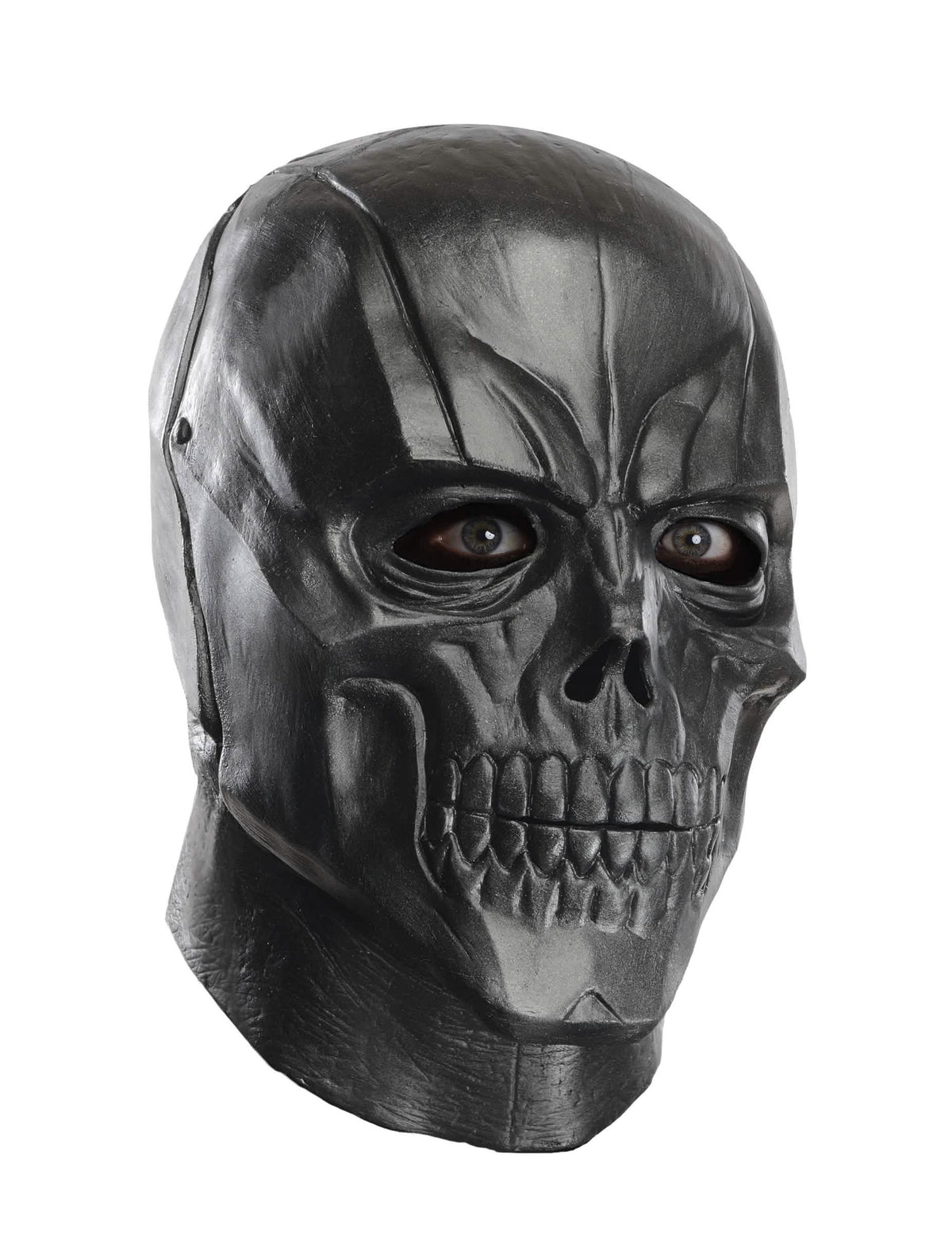 Masque intégral en latex Black Mask pour adulte noir