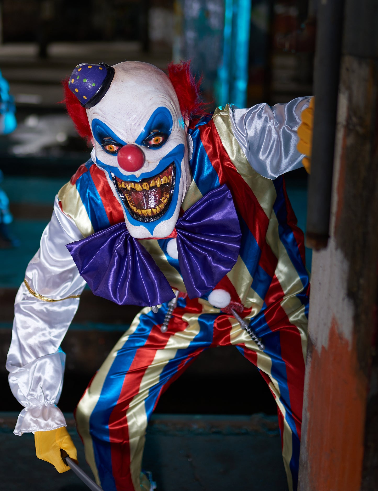 Mască de latex înfricoșătoare